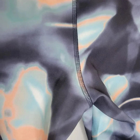 Adidas x Zoe Saldana Feelbrilliant‎ AEROREADY 3/4 Printed Sport Tights Size XL - Picture 6 of 6